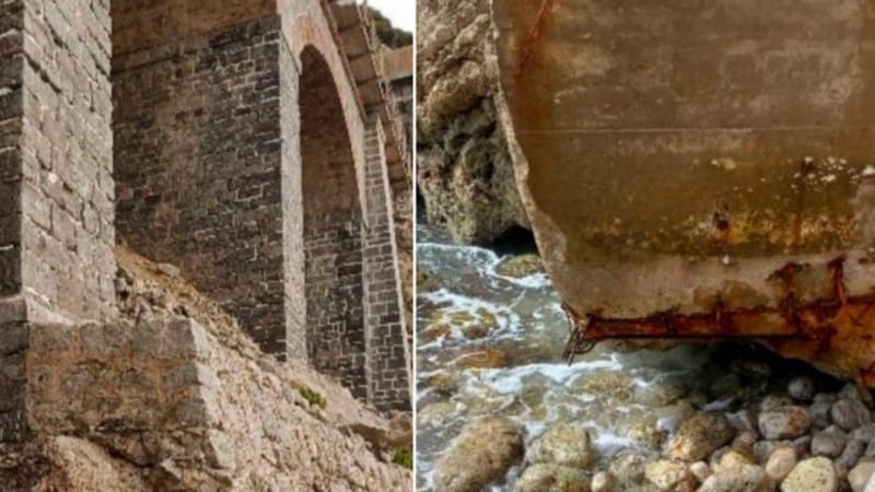 El ruinós estat d’un pont de Rodalies al Garraf i els 23 punts crítics on cal actuar amb “urgència”
